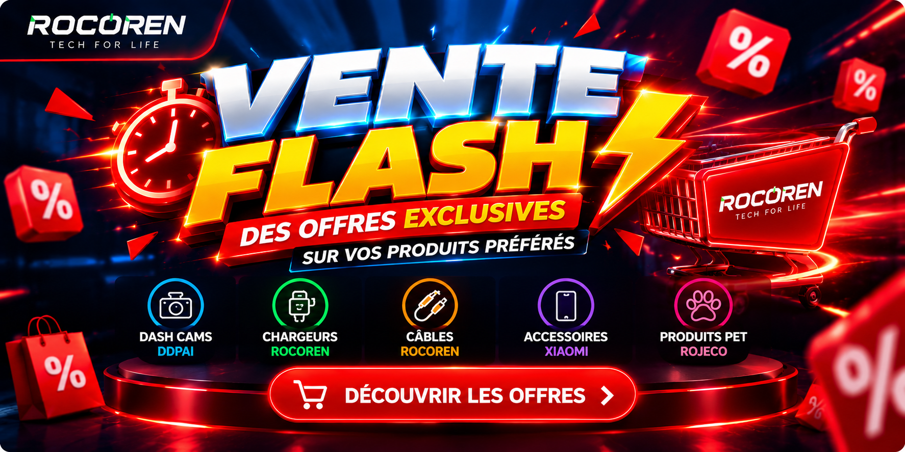 Rocoren – Boutique Officielle 4 banner vente flash rocoren maroc