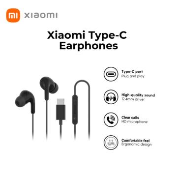 Xiaomi Écouteurs Type-C – Son Clair, Micro Intégré, et Design Confortable