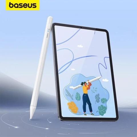 iPad Stylet Baseus avec LED – Stylet tactile précis pour écrire, dessiner et naviguer.