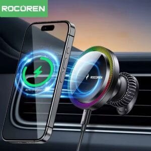chargeur sans fil magnétique rocoren chargeur sans fil 15w magnétique