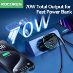 ROCOREN Chargeur de voiture 2C+2A 70W chargeur allume-cigare – Image 6