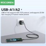 Chargeur GAN 45W – Rocoren pour une Charge Incontournable et Ultra-Rapide ⚡🔌 – Image 3