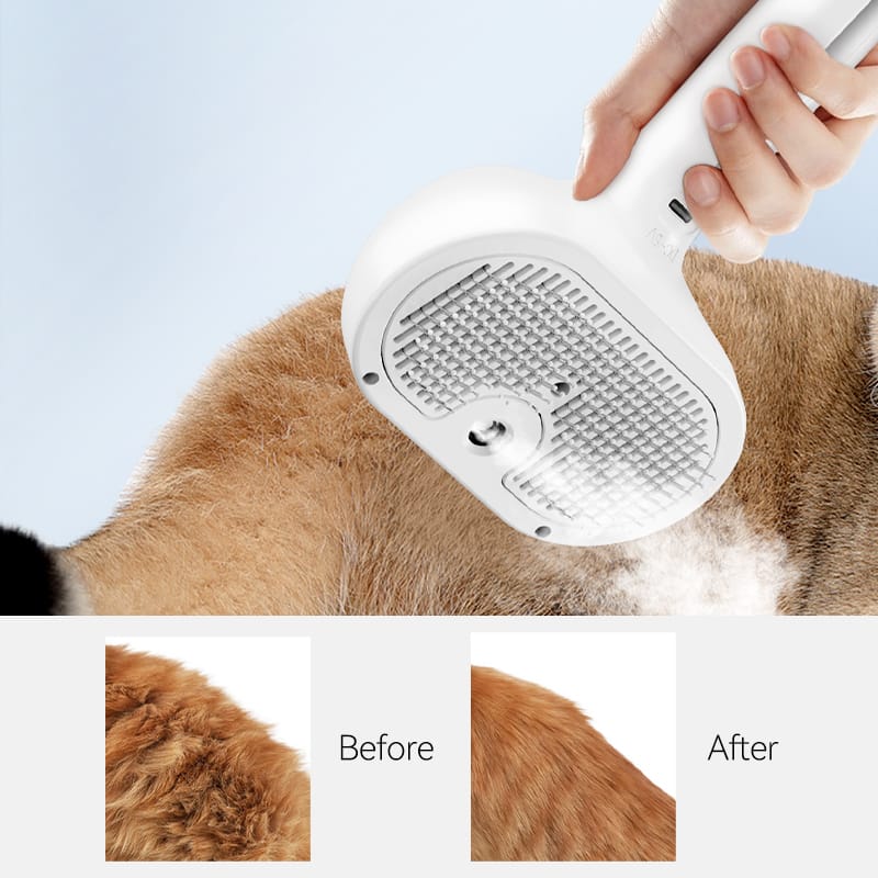 ROJECO Electric Pet Spray Hair Comb & Brush
