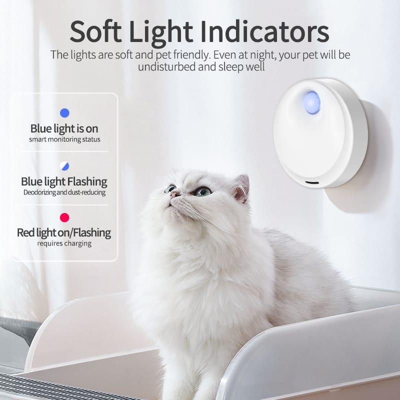 主图6 1 Rojeco HaoBai Désodorisant pour litière pour chat 4000mAh
