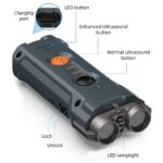 ROJECO Ultrasonic Dog Repeller Black