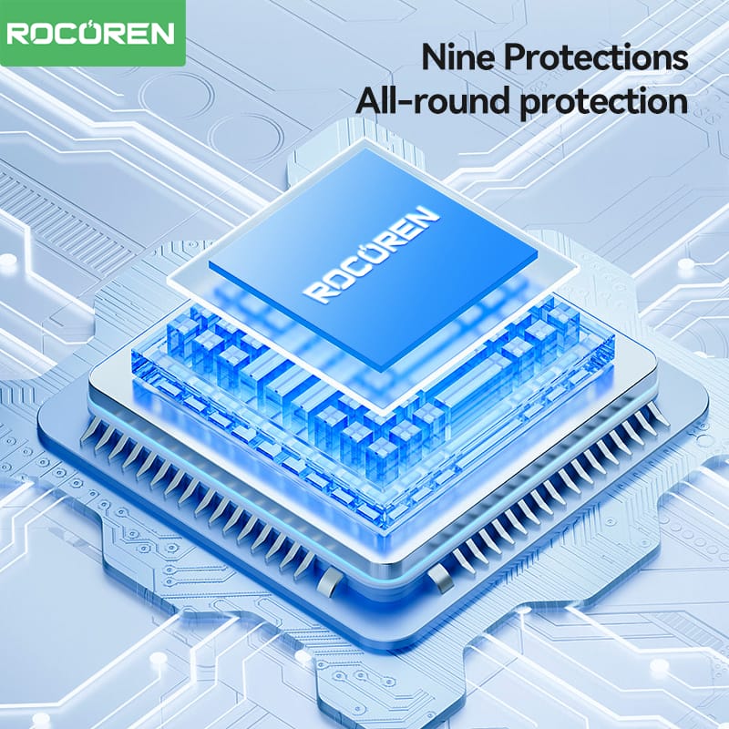 图层 687 Rocoren Power Bank 10000mAh 22.5W – Essentiel pour Rester Chargé Toute la Journée 🔋