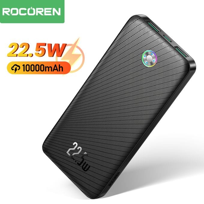 power bank 10000mah Rocoren