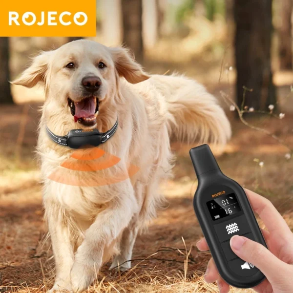 Collier de dressage électrique Rojeco 1000m pour chien