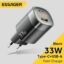 Essager Chargeur USB-C 33W LED – Charge rapide avec affichage LED pour smartphones et tablettes.