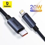 Baseus Câble USB de type C à charge rapide PD20W pour iPhone