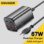Chargeur GaN Puissant et Compact Essager 67W pour recharge rapide et efficace.