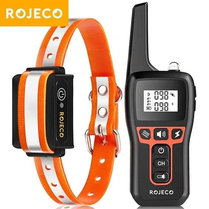 ROJECO 1000m Collier de dressage électrique pour chien 3 1 40 ROJECO 1000m Collier de dressage électrique pour chien