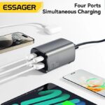 Chargeur GaN Puissant et Compact – Essager 67W pour Recharge Ultra-Rapide ⚡🔌 – Image 5
