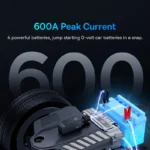 Baseus 600A Jump Starter – Démarrage Puissant et Sauvetage Portable ⚡🚗 – Image 4