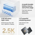 Pack Xiaomi Caméra BW500 + Panneau Solaire – Sécurité Durable et Haute Définition 2.5K 📹🌞 – Image 6