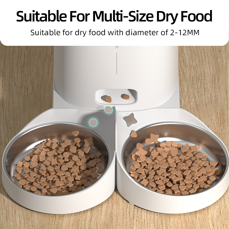 Distributeur Automatique de Nourriture pour Animaux de Compagnie 2 Distributeur automatique de nourriture