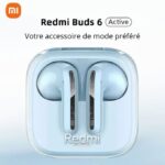 Xiaomi Redmi Buds 6 Active – Écouteurs sans fil avec autonomie 30h, Bluetooth 5.4 et qualité sonore exceptionnelle.