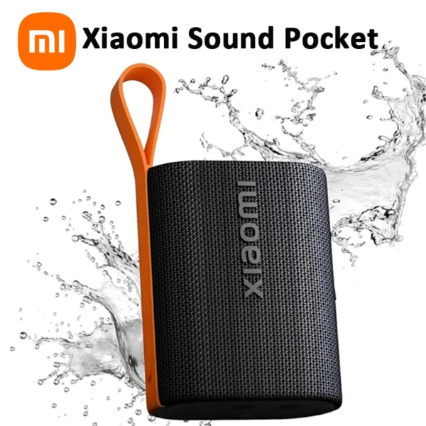 Xiaomi Haut-Parleur Portable Sound Pocket – Bluetooth 5.4, autonomie 10 heures, stéréo IP67