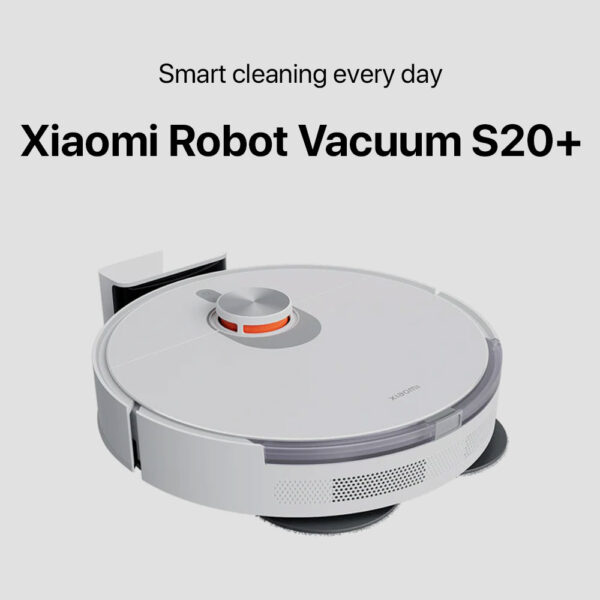 Xiaomi Vacuum S20+ – Robot Aspirateur Intelligent avec Fonction Lavage