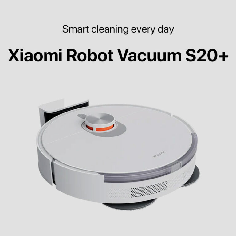 Xiaomi Vacuum S20+ – Robot Aspirateur Intelligent avec Fonction Lavage