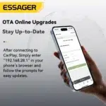 Essager CarPlay – Adaptateur Sans Fil pour Voiture Compatible Apple et Android