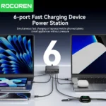 Rocoren Chargeur Rapide - Sécurité avancée contre les surtensions