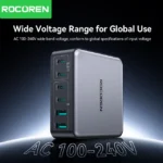Chargeur Rocoren 200W - Ports USB-C et USB-A