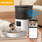 Mangeoire Automatique ROJECO 3L pour Chat avec Caméra HD
