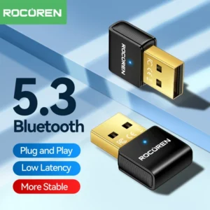 Rocoren USB Mini Adaptateur Bluetooth 5.3