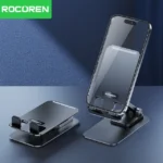 Rocoren-Support de téléphone de bureau réglable, rétractable, flexible, en métal, portable, rapide, pour tablettes mobiles du matin
