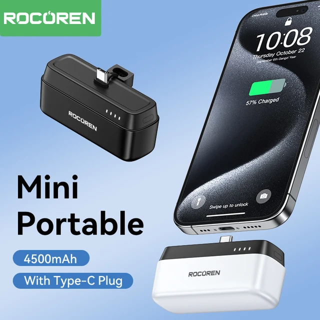 Rocoren Mini Power Bank 4500mAh