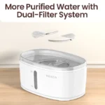 Fontaine à eau ROJECO 2.5L pour hydratation continue des animaux