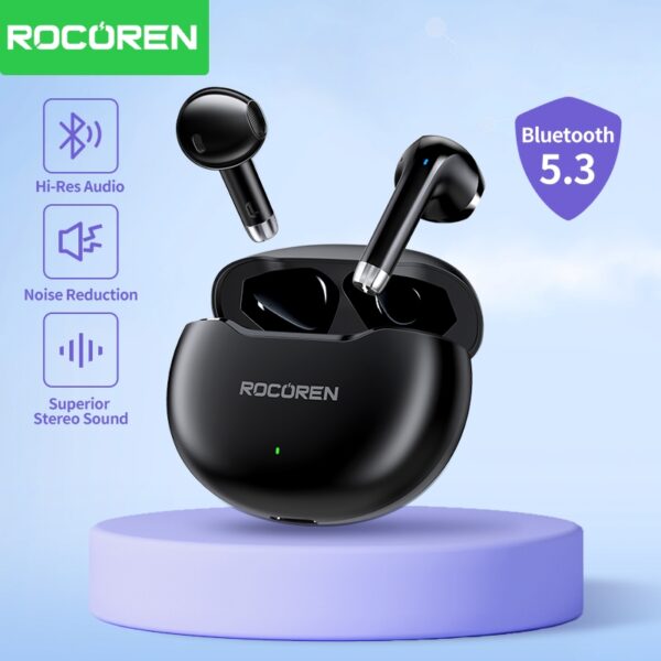 Rocoren Écouteurs Bluetooth 5.3 Mini Maroc