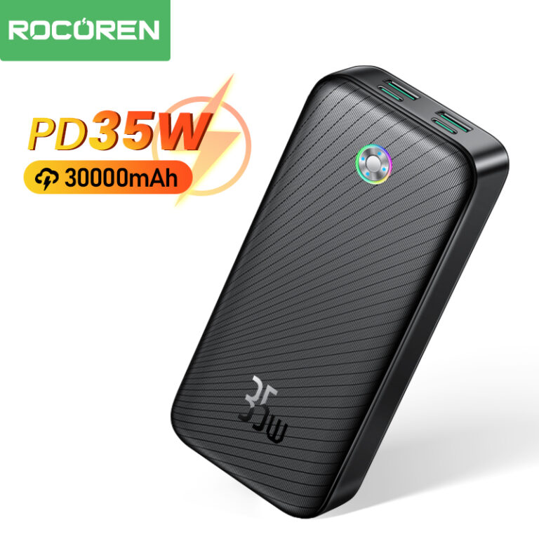 Rocoren Power Bank 30000mAh PD 35W
