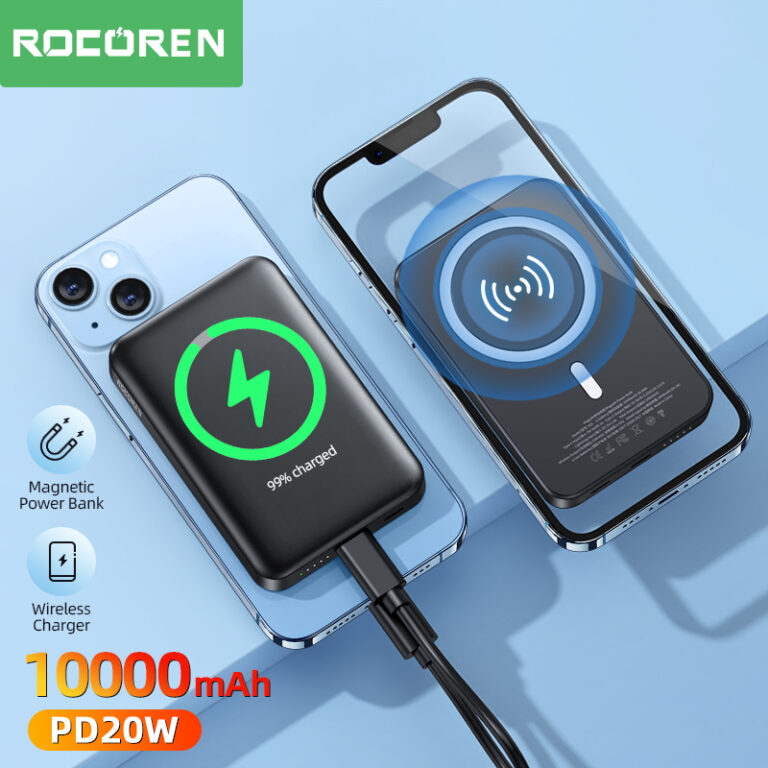 Rocoren Magnetic Wireless Power Bank