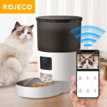 Mangeoire Automatique ROJECO 3L pour Chat avec Caméra HD