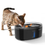 ROJECO 2.5L Dual Pet Water Fountain - Automatic Cat Water Dispenser with Filter – Image 8