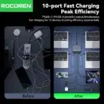 Rocoren Chargeur Rapide 480W
