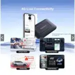DDPAI Z50 Pro Dual 4G – Caméra Avant + Arrière avec Suivi en Direct + SIM 30 Go Offerte – Image 2