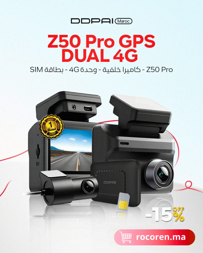 DDPAI Z50 Pro Dual 4G Dash Cam 4K