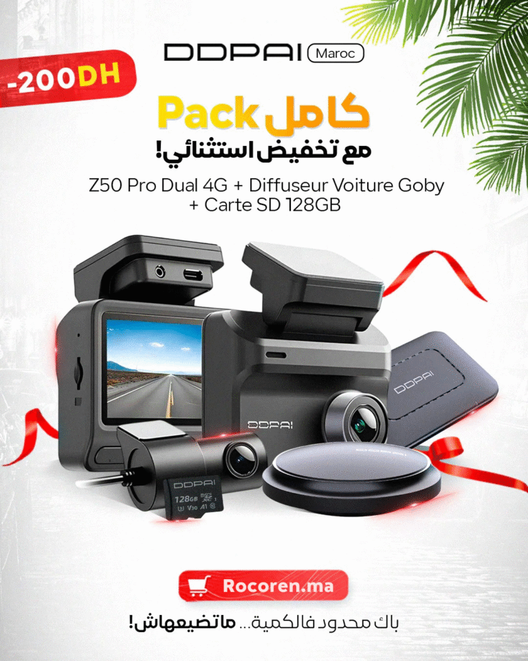 DDPAI Z50 Pro Dual 4G Dash Cam 4K