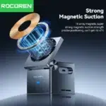 Chargeur Rocoren Sans Fil iPhone Samsung – Station de Charge Verticale Rapide – Image 7