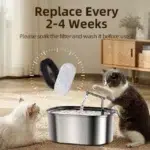 Filtre pour la Fontaine Rojeco 3.2L – Pack de 8 Filtres Charbon Actif – Image 3