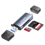 Rocoren Lecteur Carte 2-en-1 – USB + Type-C Haute Vitesse – Image 7