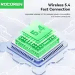 Rocoren Echo R02 Casque Bluetooth 5.4 – Véritable Sans Fil avec Suppression Active du Bruit – Image 6