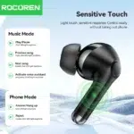Rocoren Echo R02 Casque Bluetooth 5.4 sans fil avec suppression active du bruit