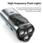 Rojeco Répulsif à ultrasons pour chiens – Anti-aboiement portable avec lampe LED – Image 4