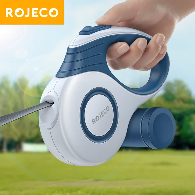Laisse chien rétractable automatique Rojeco 5M