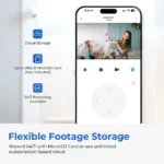 Caméra de sécurité IP Imilab C21 – WiFi 2K, vision nocturne, détection intelligente – Image 5