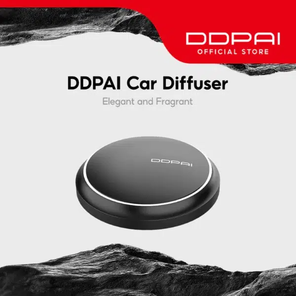 Diffuseur de voiture DDPAI Goby en métal avec 3 parfums naturels